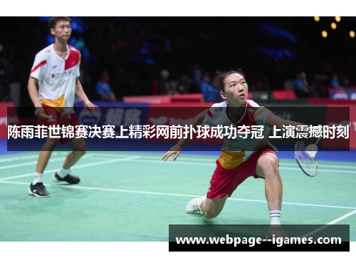 陈雨菲世锦赛决赛上精彩网前扑球成功夺冠 上演震撼时刻